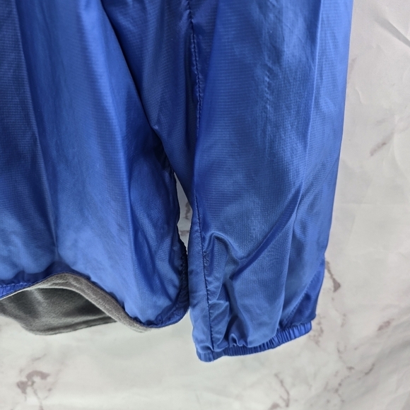 Marmot Rain Jacket Womens Large Blue Shell Water Resistant Fleece Lined Wind - Picture 5 of 14